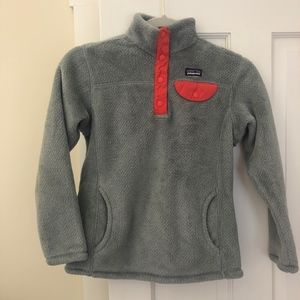 Girls Patagonia Fleece Pullover in Size MED (10)